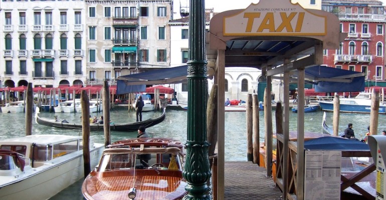 Boat Taxi – Venice, Italy