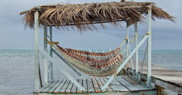 Oceanside Hammock – Caye Caulker, Belize