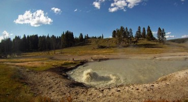 Churning Cauldron - Yellowstone National Park, USA