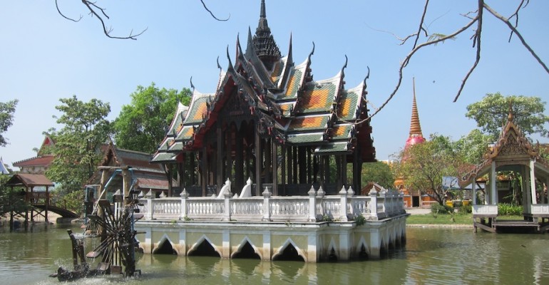 Buddhist Courtyard – Bangkok, Thailand