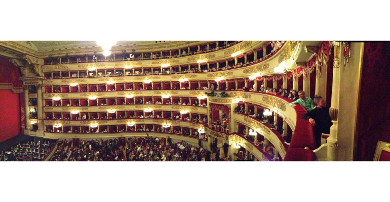 Intermission at La Scala – Milan, Italy