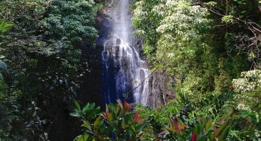 Road to Hana Waterfall - Hawaii, USA