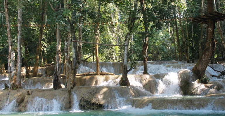 Tad Sae Waterfalls – Luang Prabang, Laos