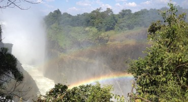 Victoria Falls - Border of Zambia and Zimbabwe