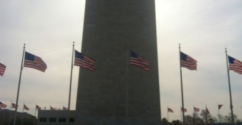 Flags Waving – Washington D.C., USA