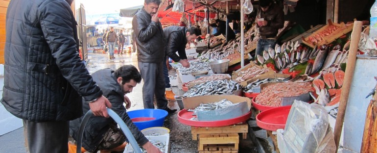 Golden Horn Fish Market – Istanbul, Turkey