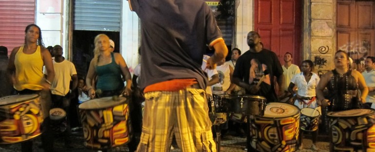 Street Drumming in Lapa – Rio de Janeiro, Brazil