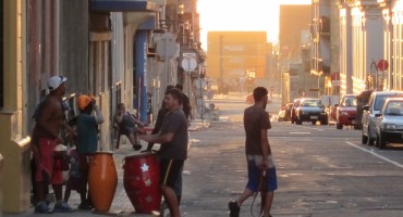 Street Drumming - Montevideo, Uruguay