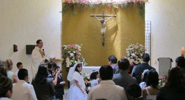 Sunday Mass - San Jerónimo, Mexico City