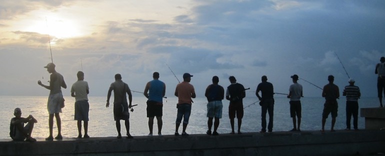 Fishermen – Havana, Cuba