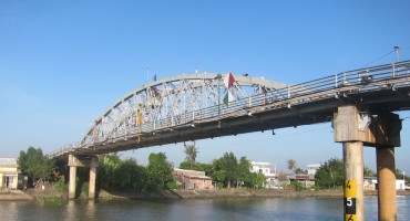 Cho Lach Bridge – Mekong Delta Region, Vietnam