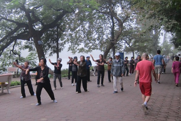 Morning Exercise at Hoan Kiem Lake – Hanoi, Vietnam 5