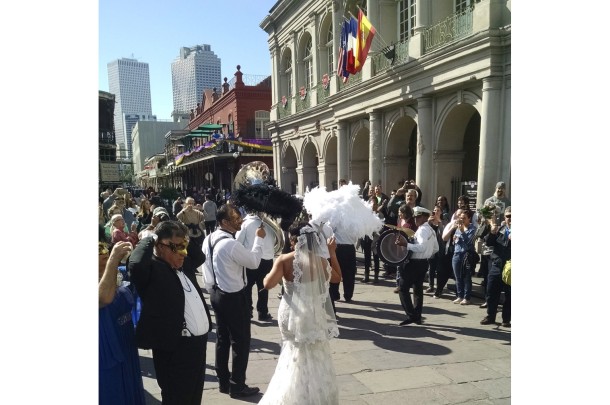 Second Line Wedding Parade - New Orleans, USA2