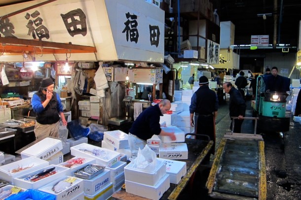 Tsukiji Fish Market – Tokyo, Japan