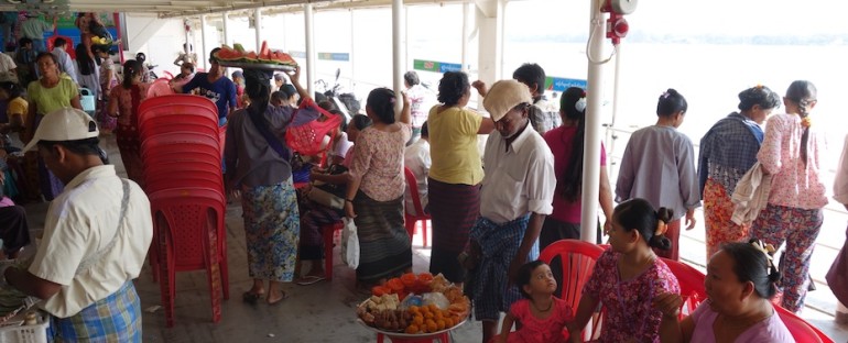 Ferry Vendors – Yangon, Myanmar