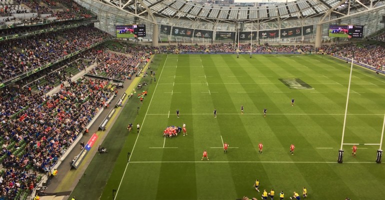 Rugby Match – Dublin, Ireland