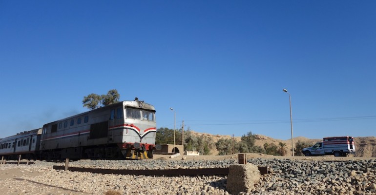 Train Pass – El Kab, Egypt