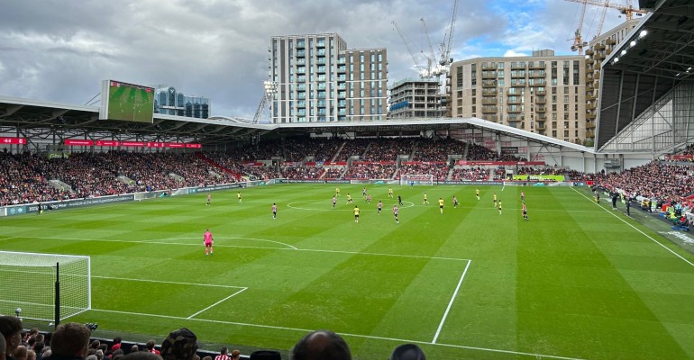 Brentford FC Match - London, England
