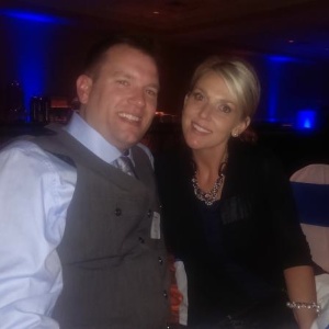 Brad Hartung and Carrie Carlisle